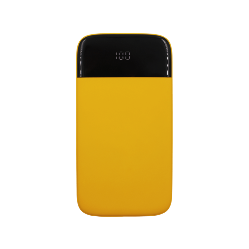 Внешний аккумулятор Bplanner Power 3 ST, софт-тач, 10000 mAh (Желтый)