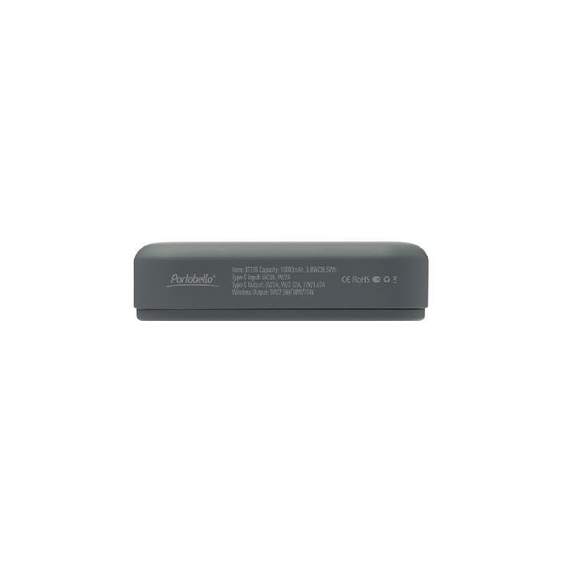 Внешний аккумулятор Юнион PD (Union PD) 10000mAh с функцией беспроводной зарядки 15W