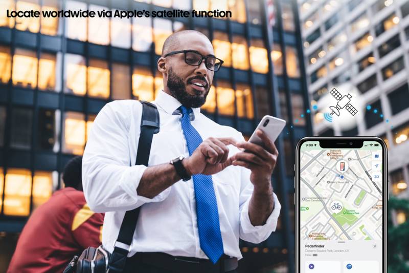 Велосипедный звонок Pedalfinder с технологией Find My