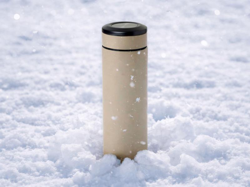 Термос Confident с покрытием soft-touch