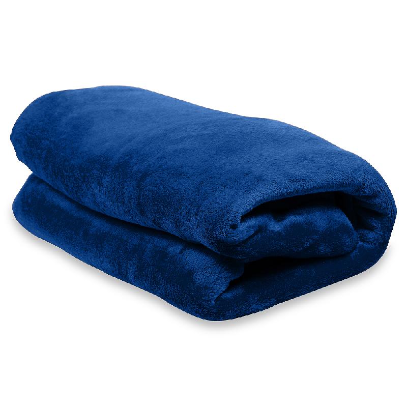 Плед мягкий флисовый Super Soft  Comfort, 125*150 см, в подарочной белой крафтовой коробке с окошком