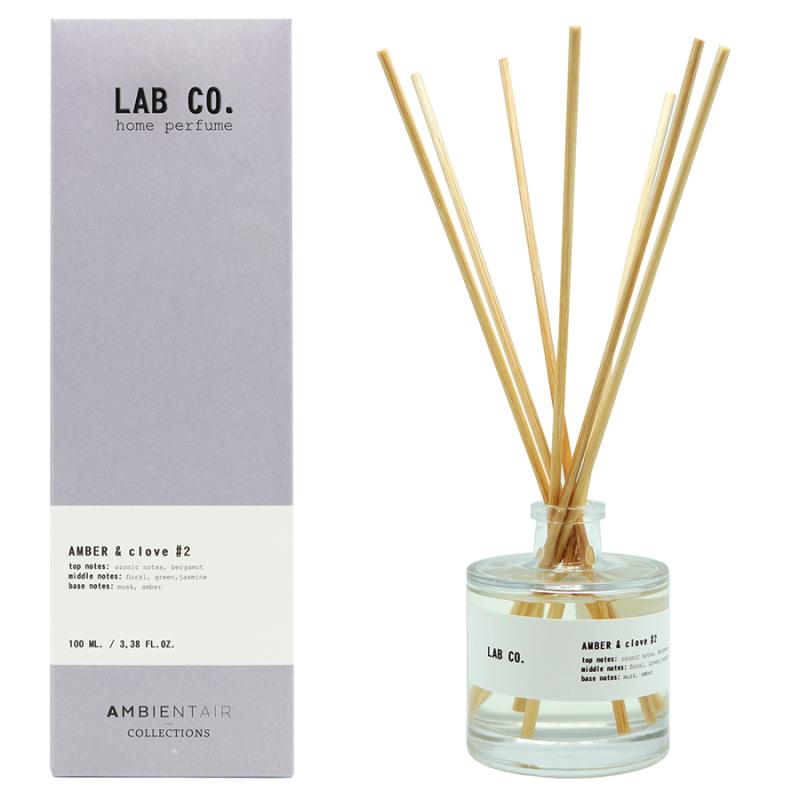 Диффузор ароматический lab co, amber&clove, 100 мл