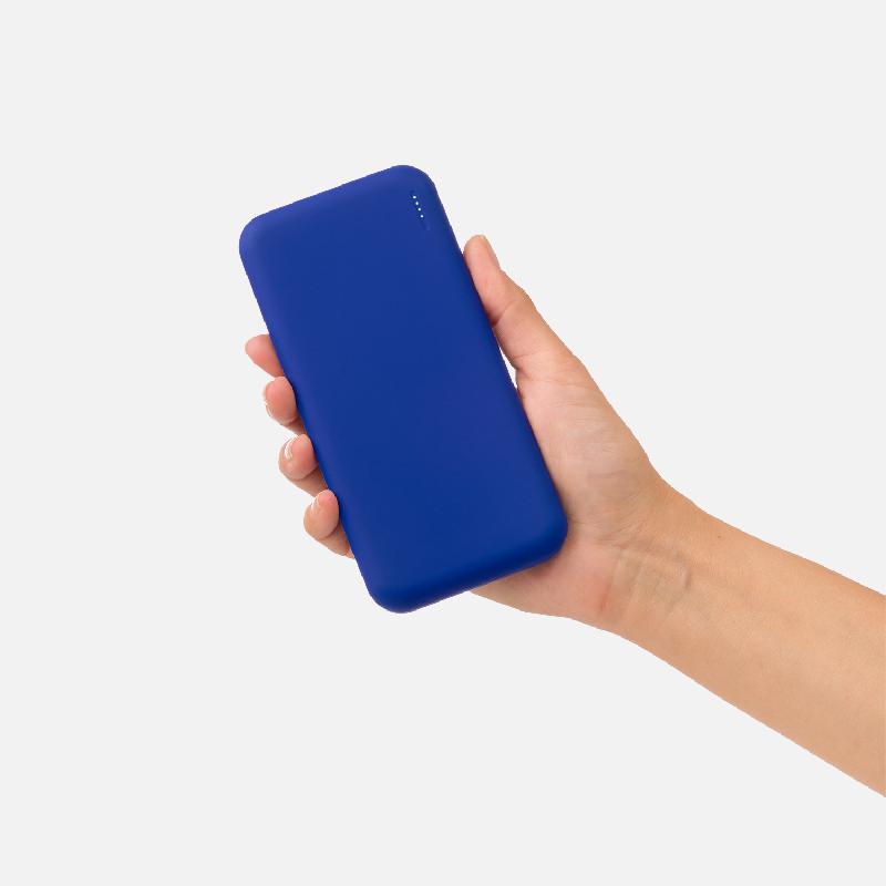 Внешний аккумулятор с подсветкой Люче (Luce) Ultramarine 10000 mAh, 