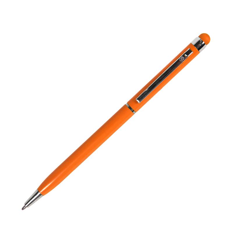 TOUCHWRITER, ручка шариковая со стилусом для сенсорных экранов, белый/хром, металл