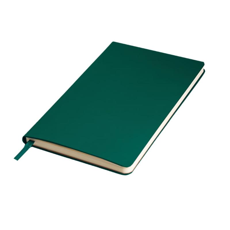 Ежедневник недатированный SIMPLY FIRM, А5,  голубой, кремовый блок, в линейку