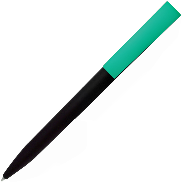 Ручка шариковая, пластиковая софт-тач, Zorro Color Mix