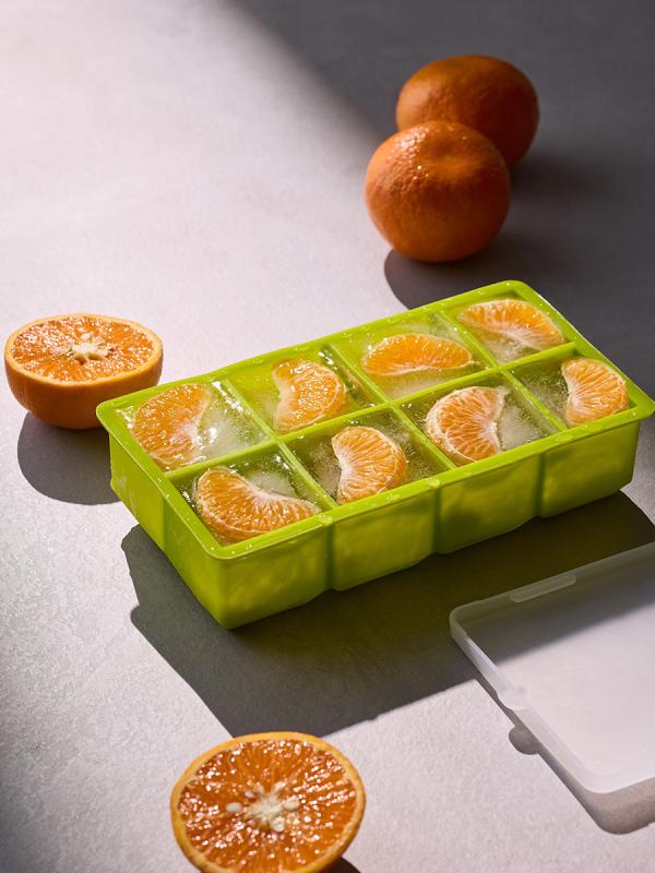Форма для льда с крышкой ice cubes, 8 ячеек