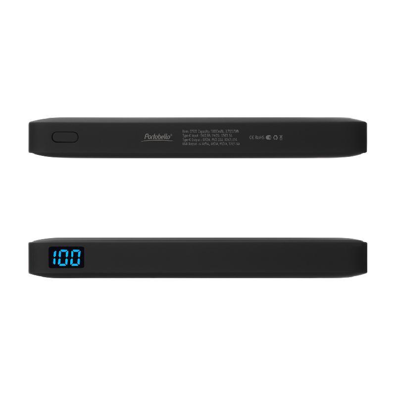 Внешний аккумулятор с подсветкой Анкор Плюс PD (Ancor PD Plus)10000 mAh