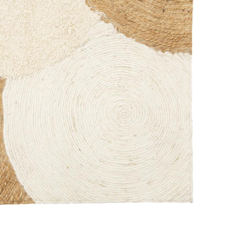 Ковер из джута, шерсти из хлопка agra из коллекции ethnic, 200х300см