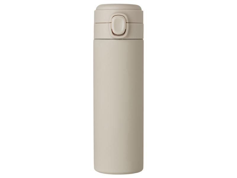 Вакуумная термокружка c кнопкой Guard, soft-touch, 400 мл, тубус