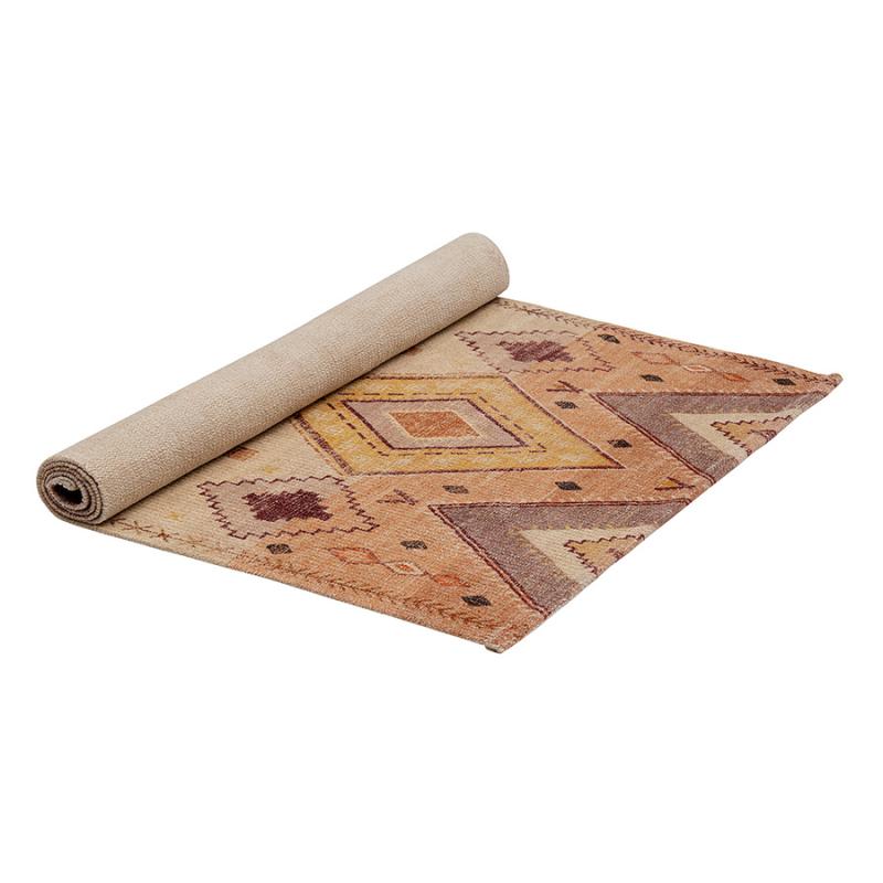 Ковер из хлопка с этническим орнаментом  из коллекции ethnic, 120х180 см