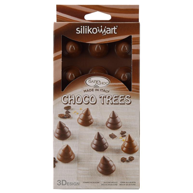 Форма для приготовления конфет choco trees силикон
