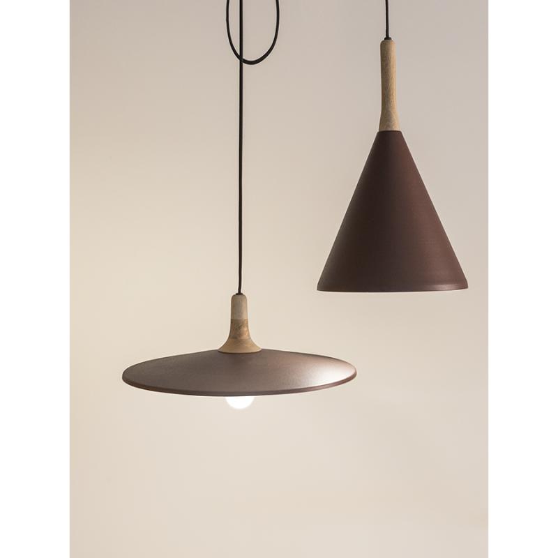 Светильник подвесной mango pyor, D40х13 см