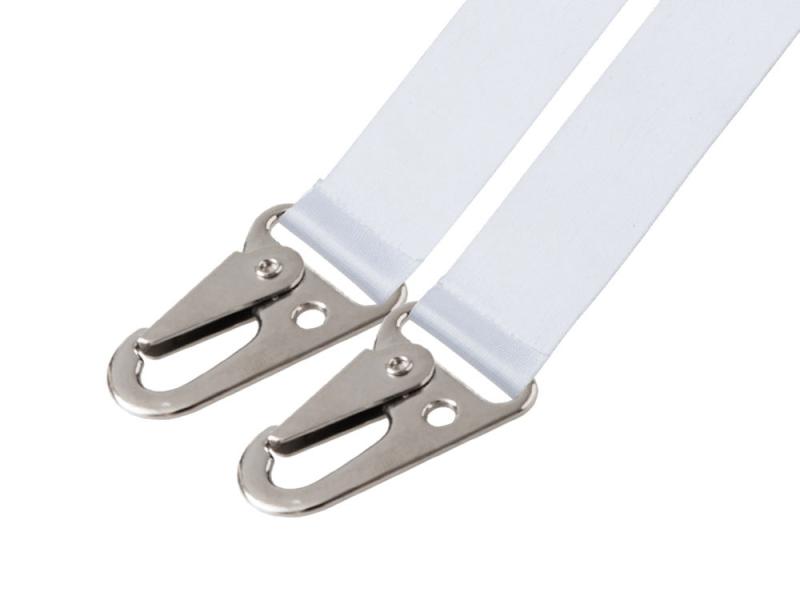 Ланъярд под сублимацию с 2-мя карабинами, 2,5 см