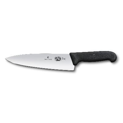 Нож разделочный VICTORINOX Fibrox с экстрашироким лезвием 20 см