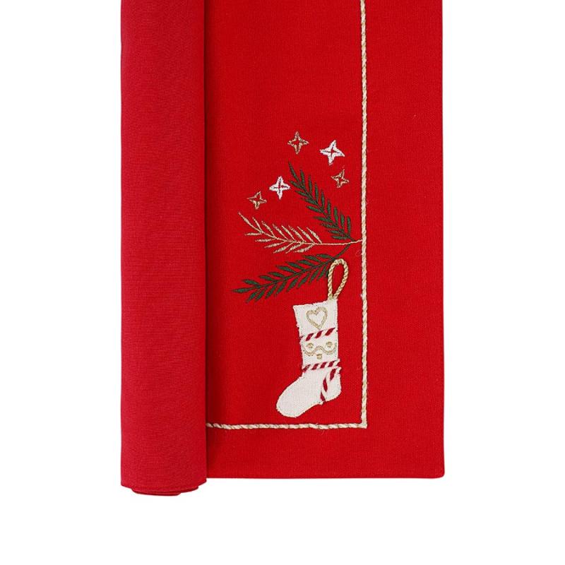Салфетка под приборы winter wishes из коллекции new year essential, 33х48 см