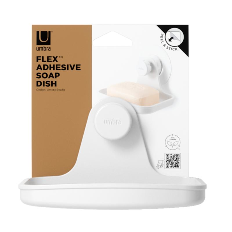 Мыльница для душа настенная flex adhesive