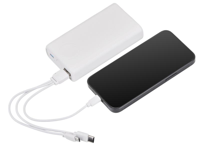 Внешний беспроводной аккумулятор 2-в-1 с функцией зарядки Apple Watch, QC/PD AtomIQ, 10000 мАч