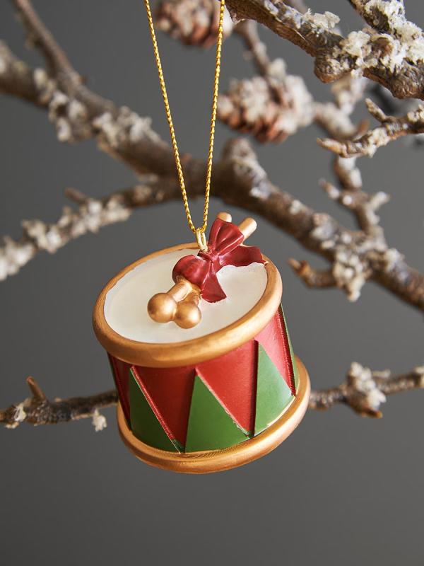 Набор ёлочных украшений classic christmas charm из коллекции new year essential, 4 шт.