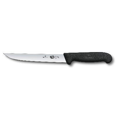 Нож разделочный VICTORINOX Fibrox с прямым узким лезвием 15 см