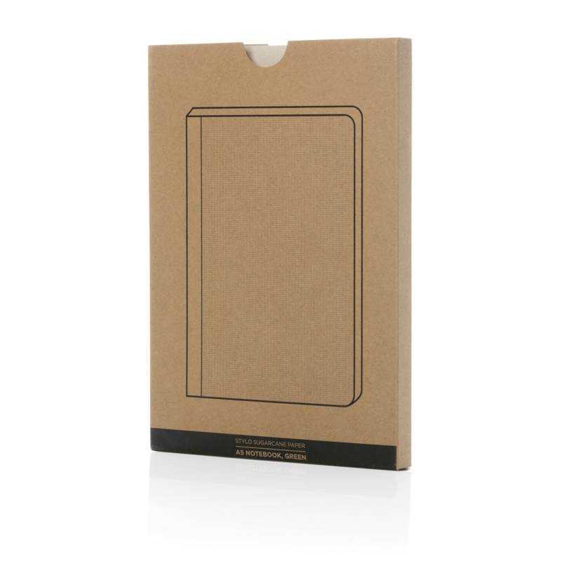 Блокнот Stylo из сахарного тростника (сертификат Bonsucro), A5