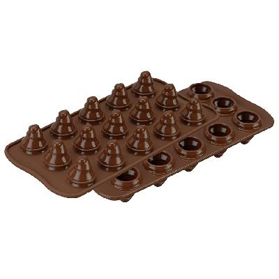 Форма для приготовления конфет choco trees силикон