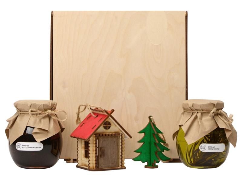 Подарочный набор Decoration Deluxe с двумя видами варенья