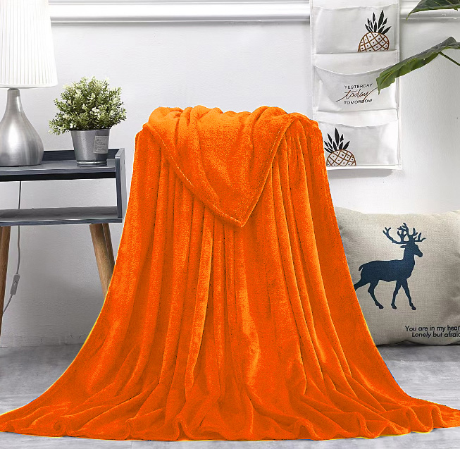 Плед мягкий флисовый Super Soft  Comfort Travel, 125*170 см