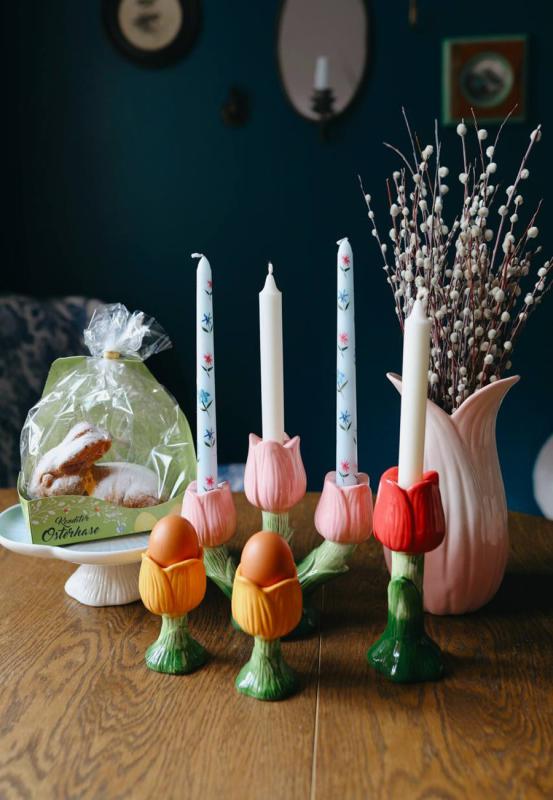 Подсвечник floret для трех свечей из коллекции , 20 см