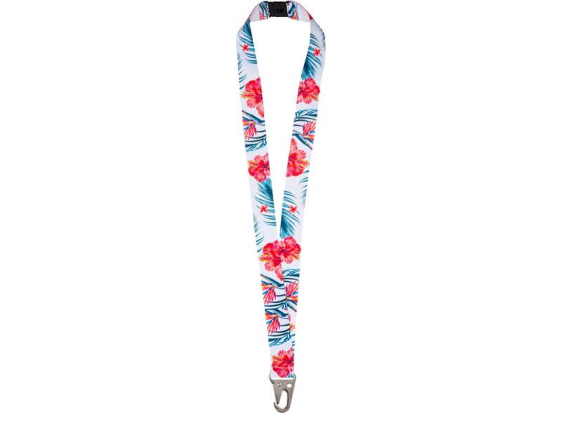 Ланъярд под сублимацию с карабином и замком обрыва, 2,5 см