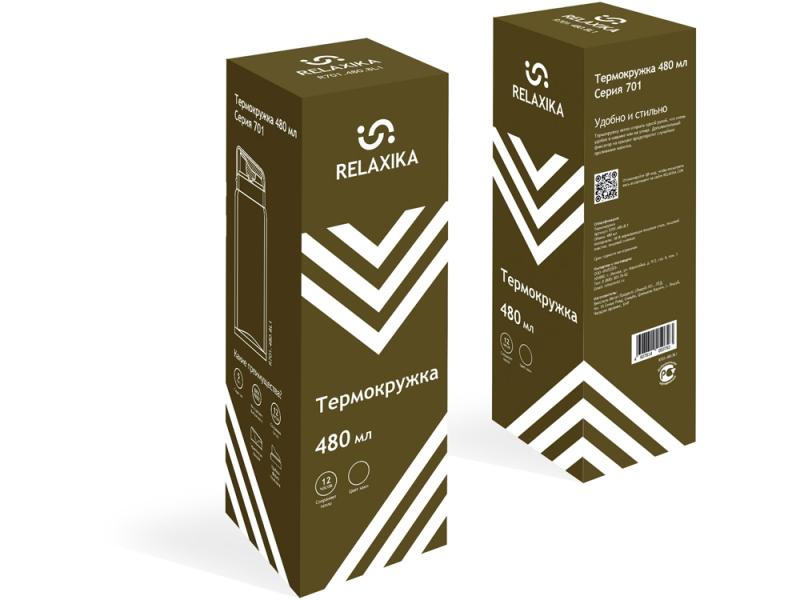 Термос Relaxika 701, 480 мл