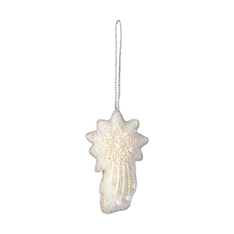 Набор елочных украшений christmas pearls из коллекции new year essential, 4 шт.