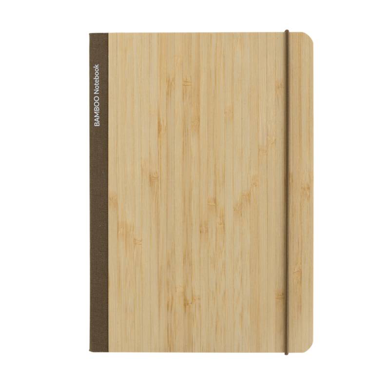 Блокнот Scribe с обложкой из бамбука, А5, 80 г/м²