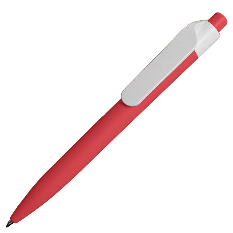 Ручка шариковая N16 soft touch, голубой, пластик, цвет чернил синий