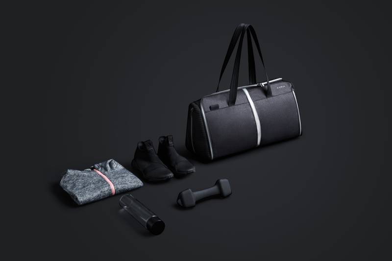 Спортивная KORIN сумка FlexPack Gym 49х26х23 см, темно-серая