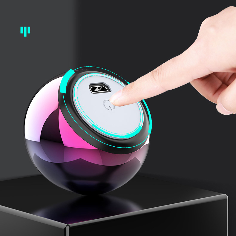 Колонка беспроводная  MyTone Mini Sound,  металлик