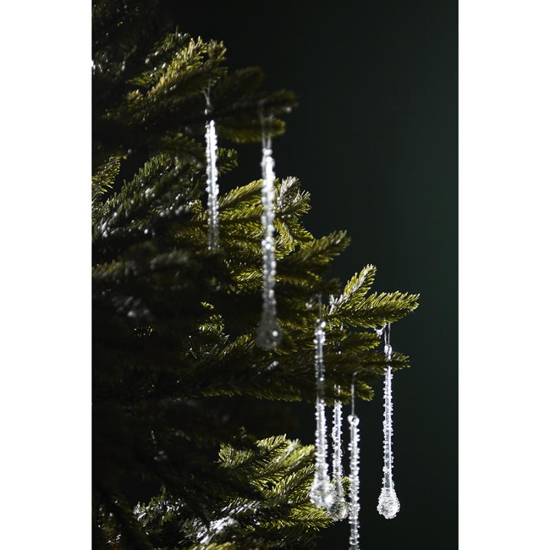 Набор ёлочных украшений icy sparkles из коллекции new year essential, 6 шт.