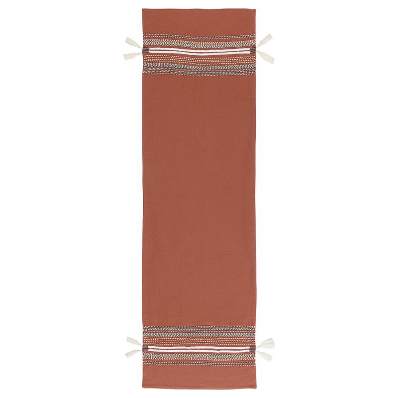 Дорожка на стол с вышивкой braids из коллекции ethnic, 45х150 см