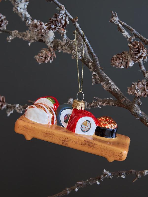 Набор ёлочных украшений christmas feast из коллекции new year essential, 4 шт.