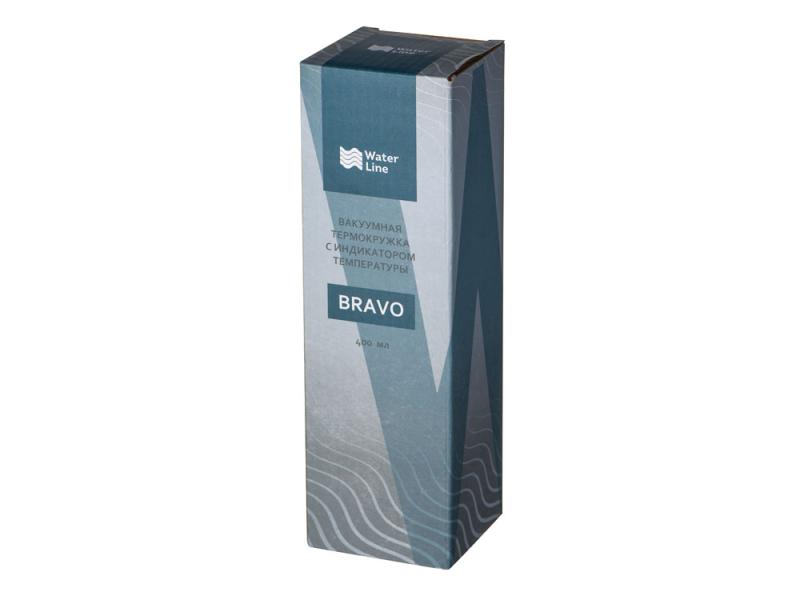 Вакуумная термокружка с индикатором и медной изоляцией Bravo, 400 мл