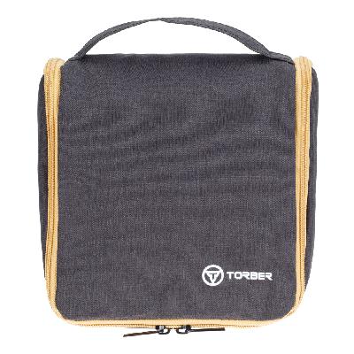 Несессер TORBER, дорожный, полиэстер 300D, 20 х 18 х 8 см