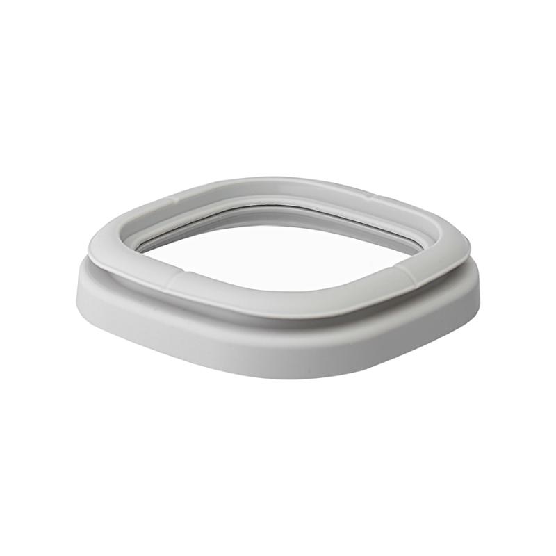Банка для хранения квадратная vacuum glass, 1 л