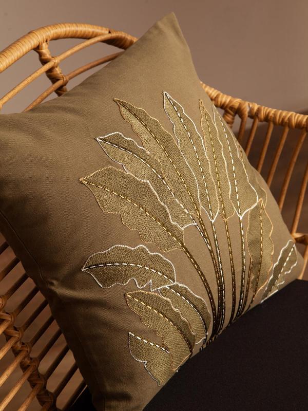 Чехол на подушку savanna leaf из коллекции ethnic, 45х45 см