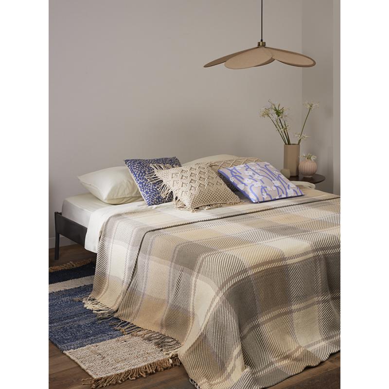 Покрывало из хлопка warm traditions  из коллекции essential, 230х250 см