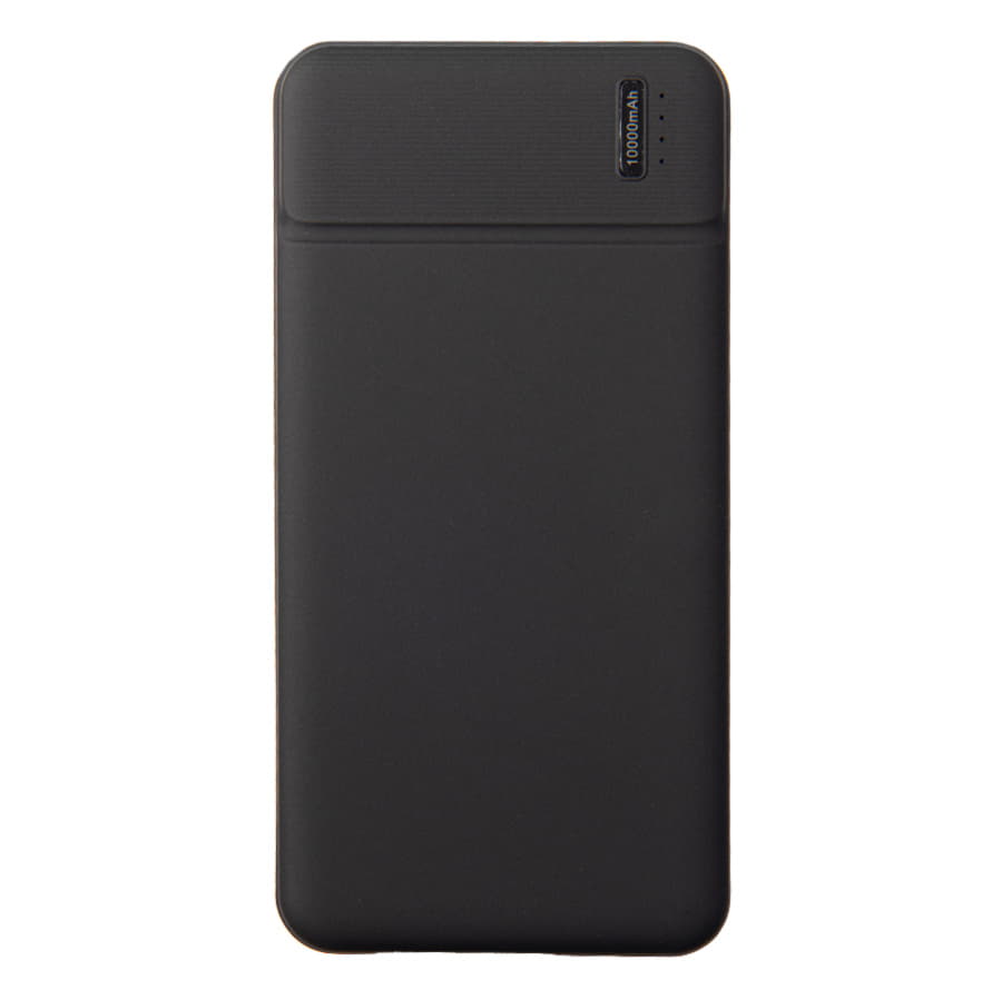 Универсальный аккумулятор Flash 10 (10000 мАч) с подсветкой и soft touch,синий,13,7х6,87х1,55 мм