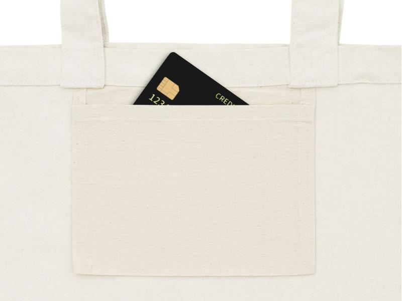Сумка для шоппинга Cotton из переработанного хлопка, 280 г/м2