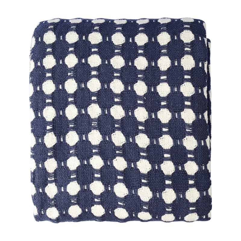 Покрывало из хлопка polka   из коллекции essential, 230х250 см
