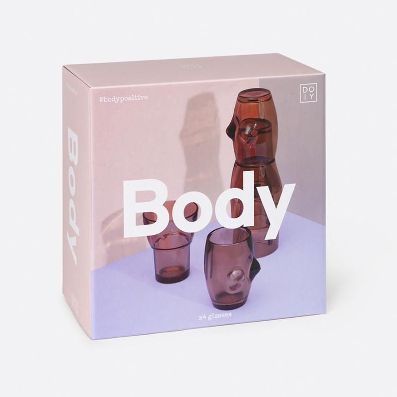 Набор из 4х стаканов body