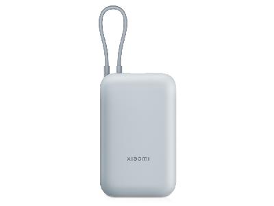 Внешний аккумулятор со встроенным кабелем Mi Power Bank (Integrated Cable), 10000 мАч