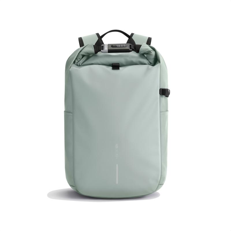 Антикражный рюкзак Urban Roll-top, зеленый